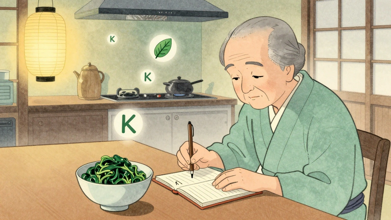 Using Food Diaries on Warfarin: Tracking Vitamin K for Safety