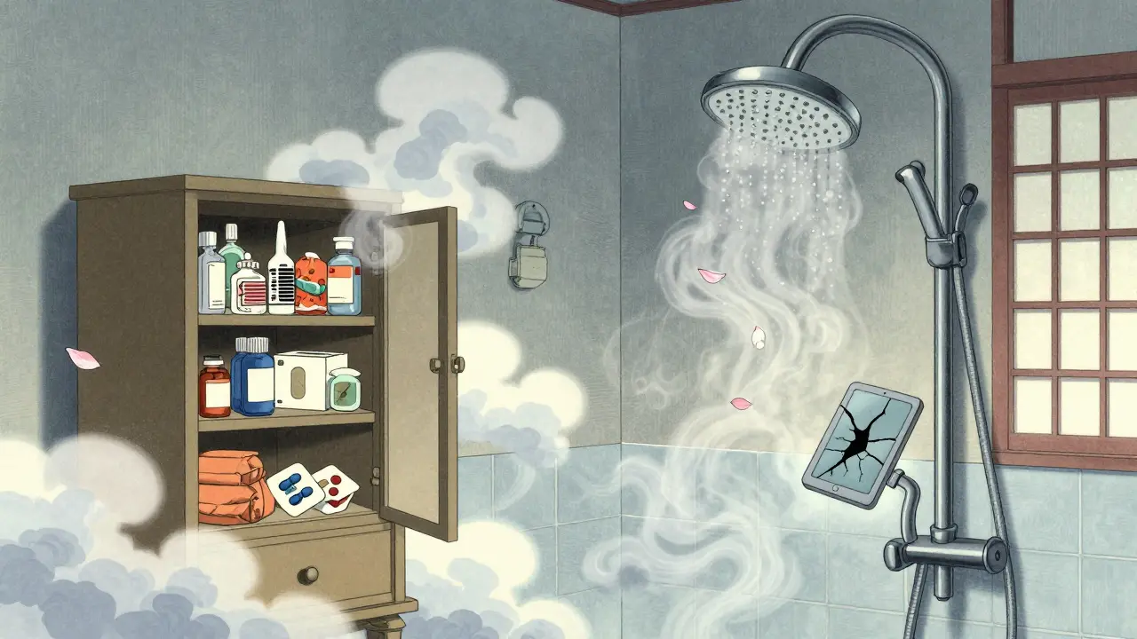 Why You Shouldn't Store Medications in the Bathroom